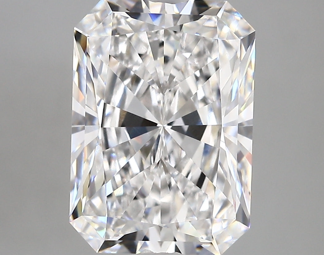 4.68 Carat Radiant Shaped, Very Good Cut, D Color, VVS1 Clarity, IGI Certified Lab Grown Diamond