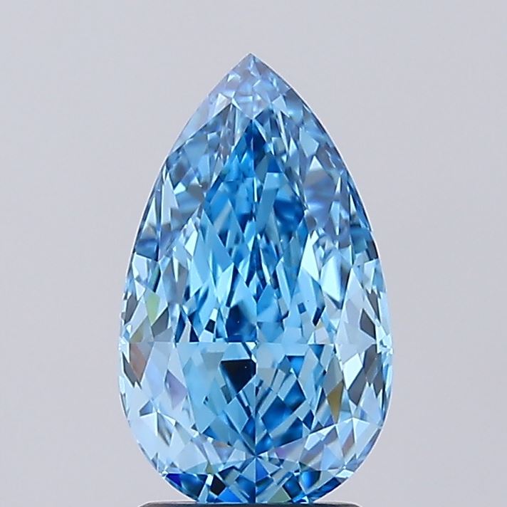 2.56 Carat Pear Shaped, Ideal Cut, VS1 Clarity, IGI Certified Lab Grown Diamond