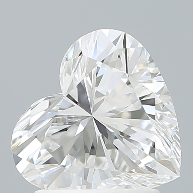 1.70 Carat Heart Shaped, Ideal Cut, E Color, VVS2 Clarity, IGI Certified Lab Grown Diamond