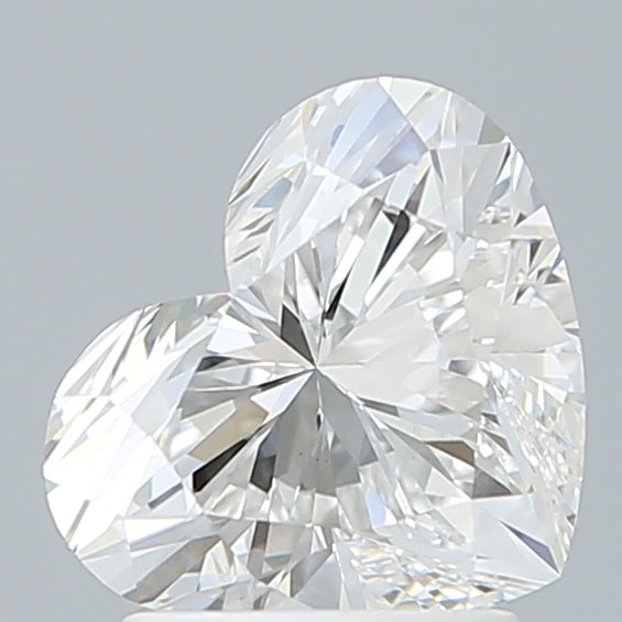 2.09 Carat Heart Shaped, Ideal Cut, E Color, VVS2 Clarity, IGI Certified Lab Grown Diamond
