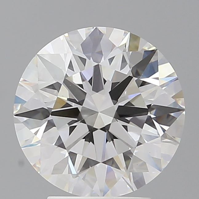 3.59 Carat Round Shaped, Ideal Cut, F Color, VVS2 Clarity, IGI Certified Lab Grown Diamond