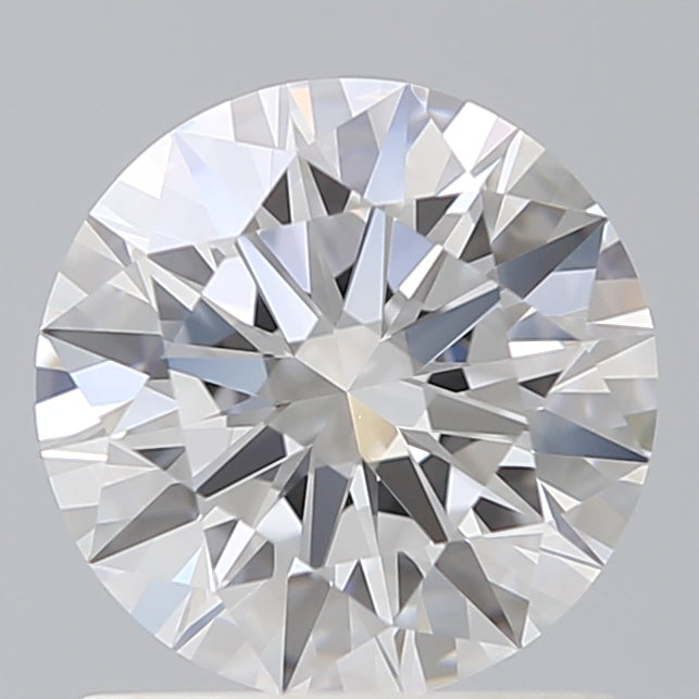 1.21 Carat Round Shaped, Ideal Cut, E Color, VVS2 Clarity, IGI Certified Lab Grown Diamond