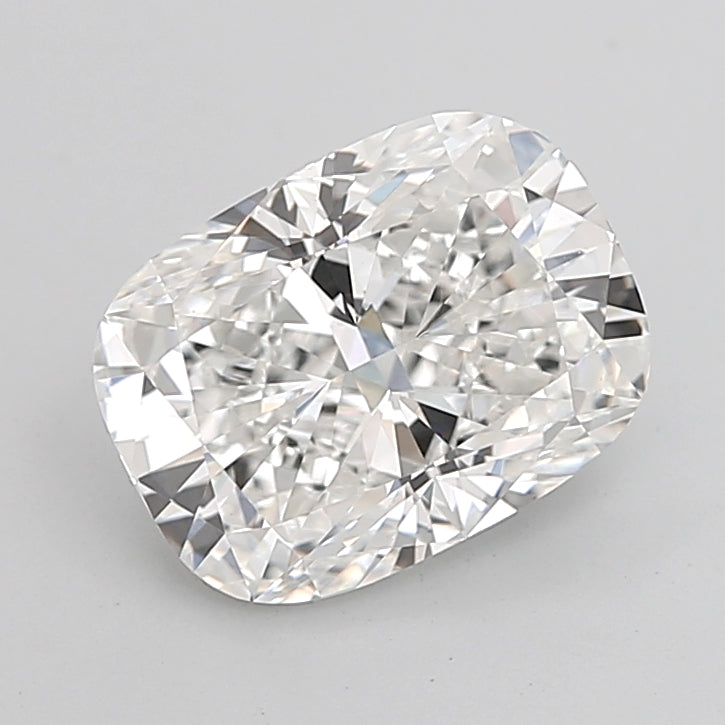 4.03 Carat Cushion Shaped, Ideal Cut, E Color, VVS2 Clarity, IGI Certified Lab Grown Diamond