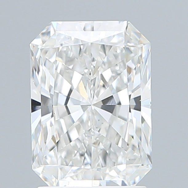 2.09 Carat Radiant Shaped, Ideal Cut, E Color, VVS2 Clarity, IGI Certified Lab Grown Diamond