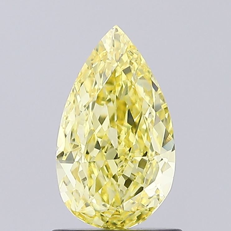 1.01 Carat Pear Shaped, Excellent Cut, VS2 Clarity, IGI Certified Lab Grown Diamond