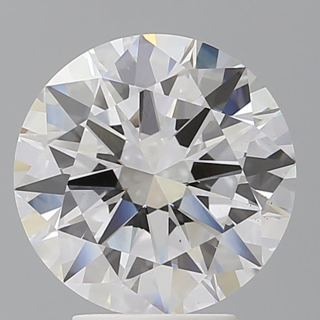 4.02 Carat Round Shaped, Excellent Cut, F Color, VS1 Clarity, IGI Certified Lab Grown Diamond