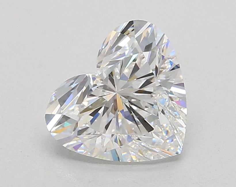 2.05 Carat Heart Shaped, Ideal Cut, E Color, VVS2 Clarity, IGI Certified Lab Grown Diamond