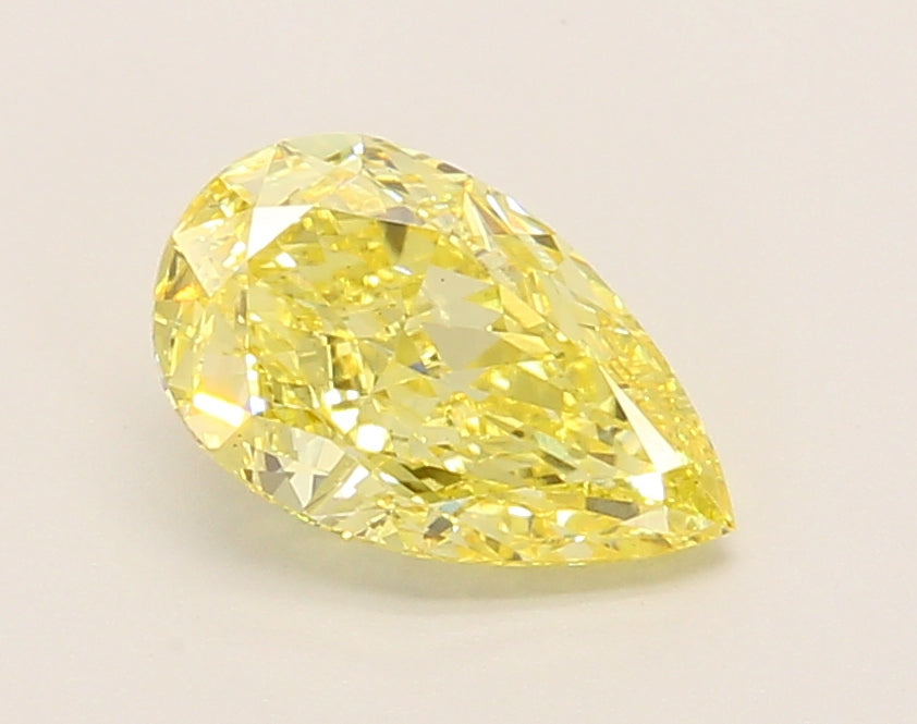 1.40 Carat Pear Shaped, Excellent Cut, VS1 Clarity, IGI Certified Lab Grown Diamond
