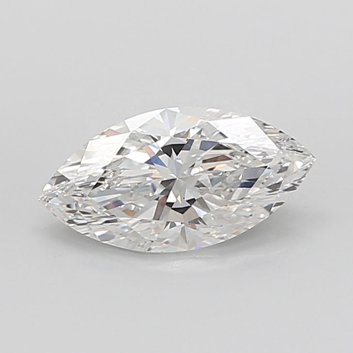 3.02 Carat Marquise Shaped, Excellent Cut, E Color, VVS2 Clarity, IGI Certified Lab Grown Diamond