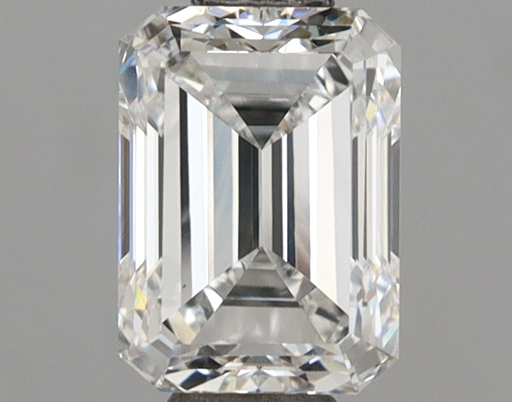 1.02 Carat Emerald Shaped, Excellent Cut, D Color, VVS2 Clarity, IGI Certified Lab Grown Diamond