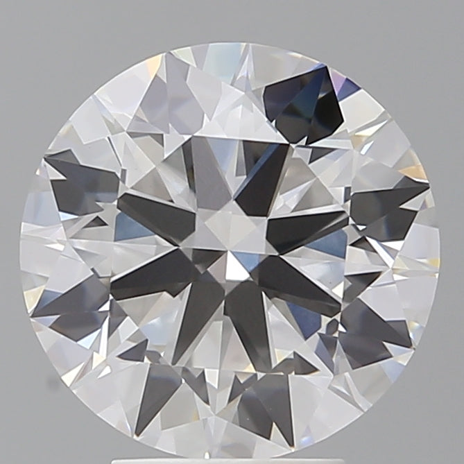 4.50 Carat Round Shaped, Ideal Cut, E Color, VVS2 Clarity, IGI Certified Lab Grown Diamond