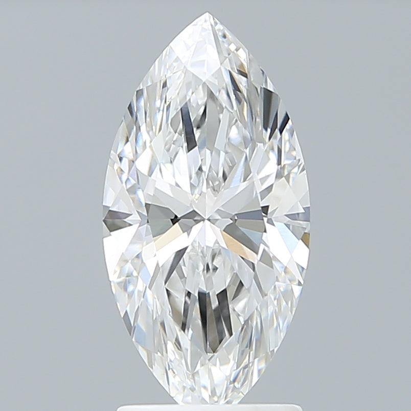 2.10 Carat Marquise Shaped, Ideal Cut, E Color, VVS2 Clarity, IGI Certified Lab Grown Diamond