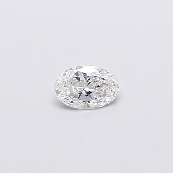 0.38 Carat Oval Shaped, Very Good Cut, D Color, VS1 Clarity, IGI Certified Lab Grown Diamond