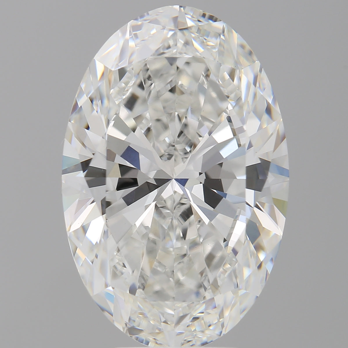 7.04 Carat Oval Shaped, Ideal Cut, F Color, VVS2 Clarity, IGI Certified Lab Grown Diamond
