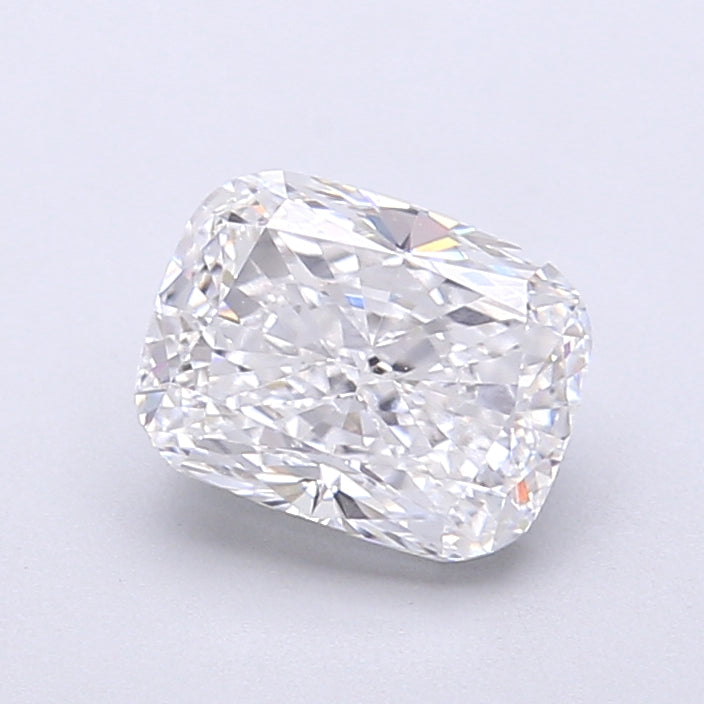 1.54 Carat Cushion Shaped, Very Good Cut, D Color, VVS2 Clarity, IGI Certified Lab Grown Diamond