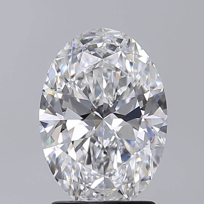 2.01 Carat Oval Shaped, Excellent Cut, E Color, VVS2 Clarity, IGI Certified Lab Grown Diamond