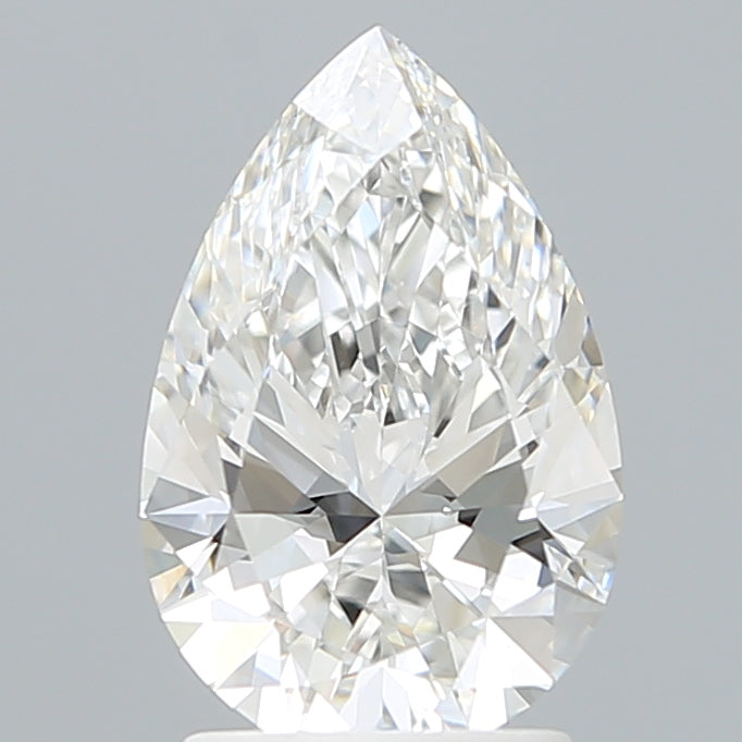 2.09 Carat Pear Shaped, Ideal Cut, E Color, VVS2 Clarity, IGI Certified Lab Grown Diamond