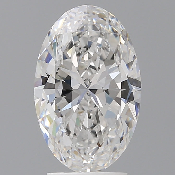 3.05 Carat Oval Shaped, Ideal Cut, E Color, VS1 Clarity, IGI Certified Lab Grown Diamond
