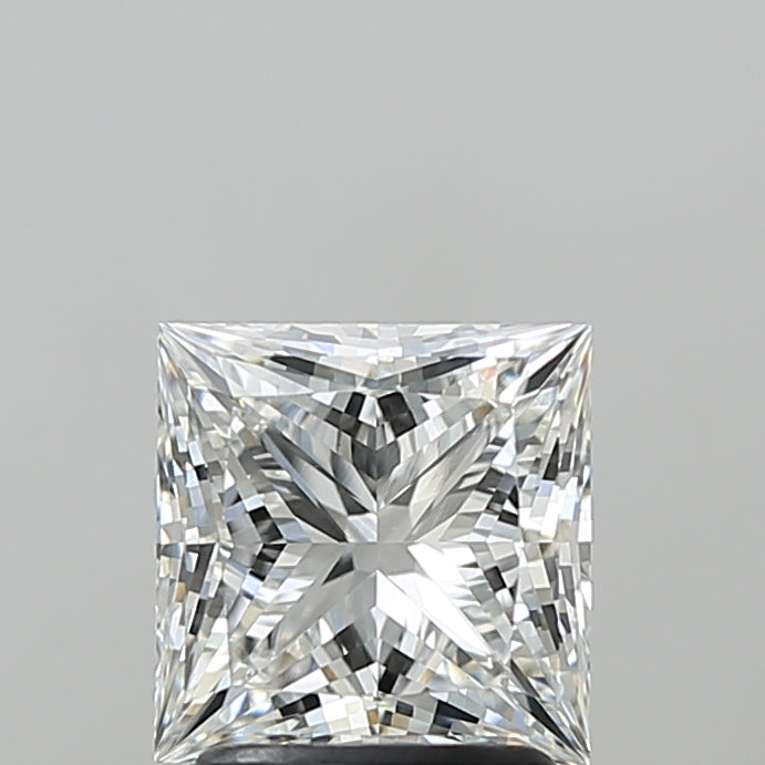 2.03 Carat Princess Shaped, Ideal Cut, F Color, VVS2 Clarity, IGI Certified Lab Grown Diamond