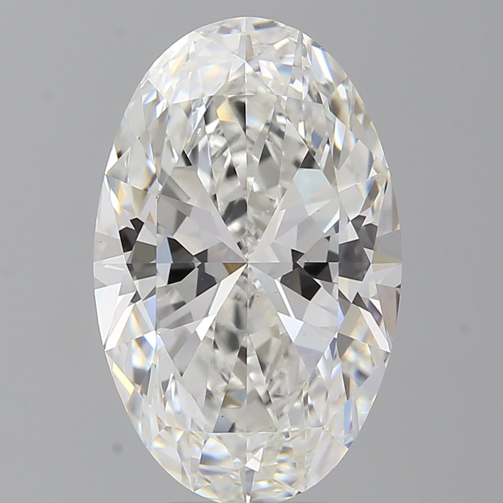 7.60 Carat Oval Shaped, Ideal Cut, F Color, VS1 Clarity, IGI Certified Lab Grown Diamond
