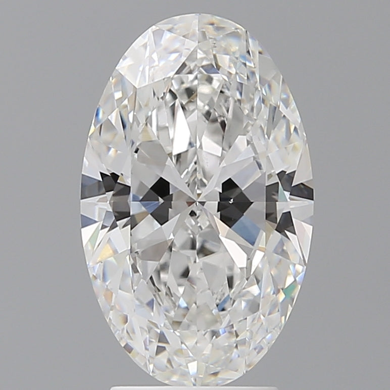 3.51 Carat Oval Shaped, Ideal Cut, E Color, VS1 Clarity, IGI Certified Lab Grown Diamond