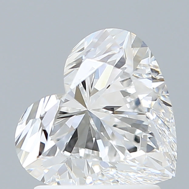 1.70 Carat Heart Shaped, Excellent Cut, E Color, VVS2 Clarity, IGI Certified Lab Grown Diamond