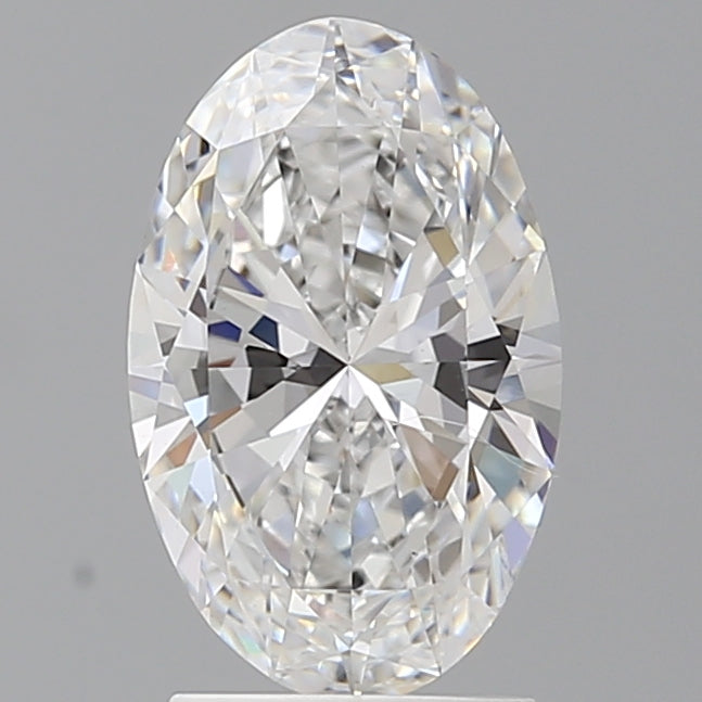 2.10 Carat Oval Shaped, Ideal Cut, D Color, VS1 Clarity, IGI Certified Lab Grown Diamond