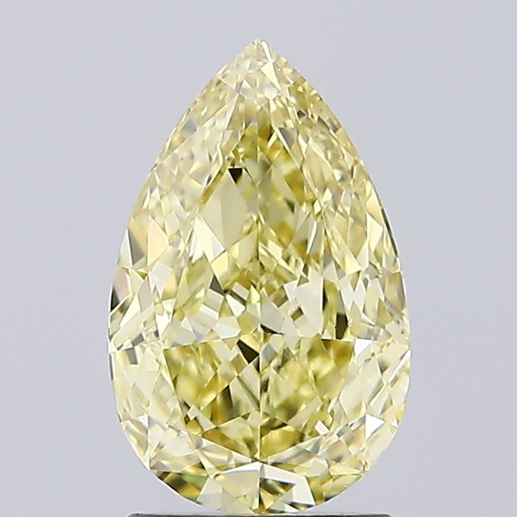 2.03 Carat Pear Shaped, Ideal Cut, VVS2 Clarity, IGI Certified Lab Grown Diamond