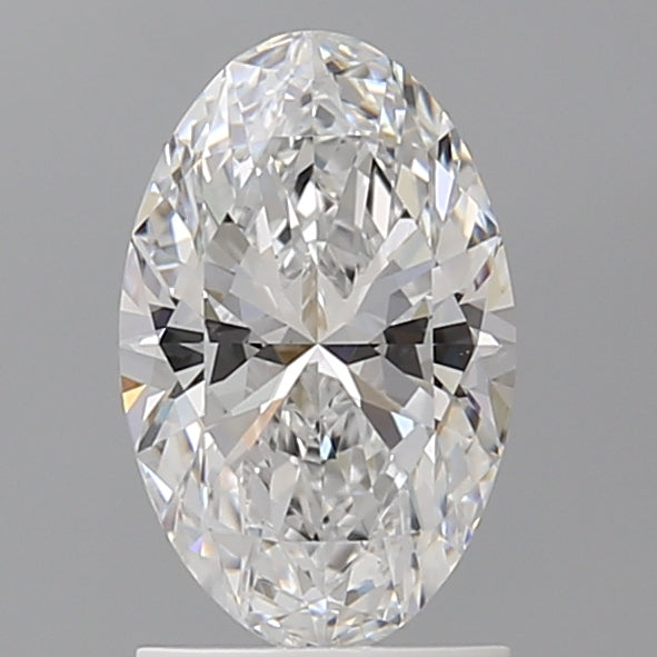 1.54 Carat Oval Shaped, Ideal Cut, D Color, VS1 Clarity, IGI Certified Lab Grown Diamond