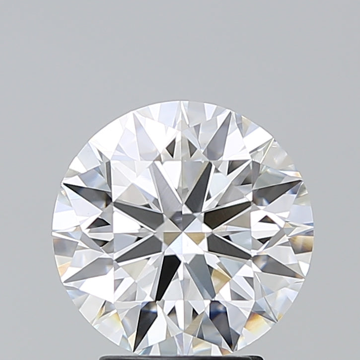 3.07 Carat Round Shaped, Ideal Cut, E Color, VVS2 Clarity, IGI Certified Lab Grown Diamond
