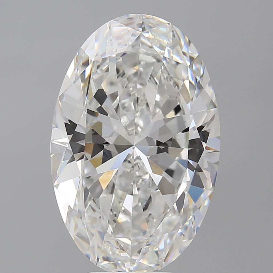 7.09 Carat Oval Shaped, Ideal Cut, E Color, VVS1 Clarity, IGI Certified Lab Grown Diamond