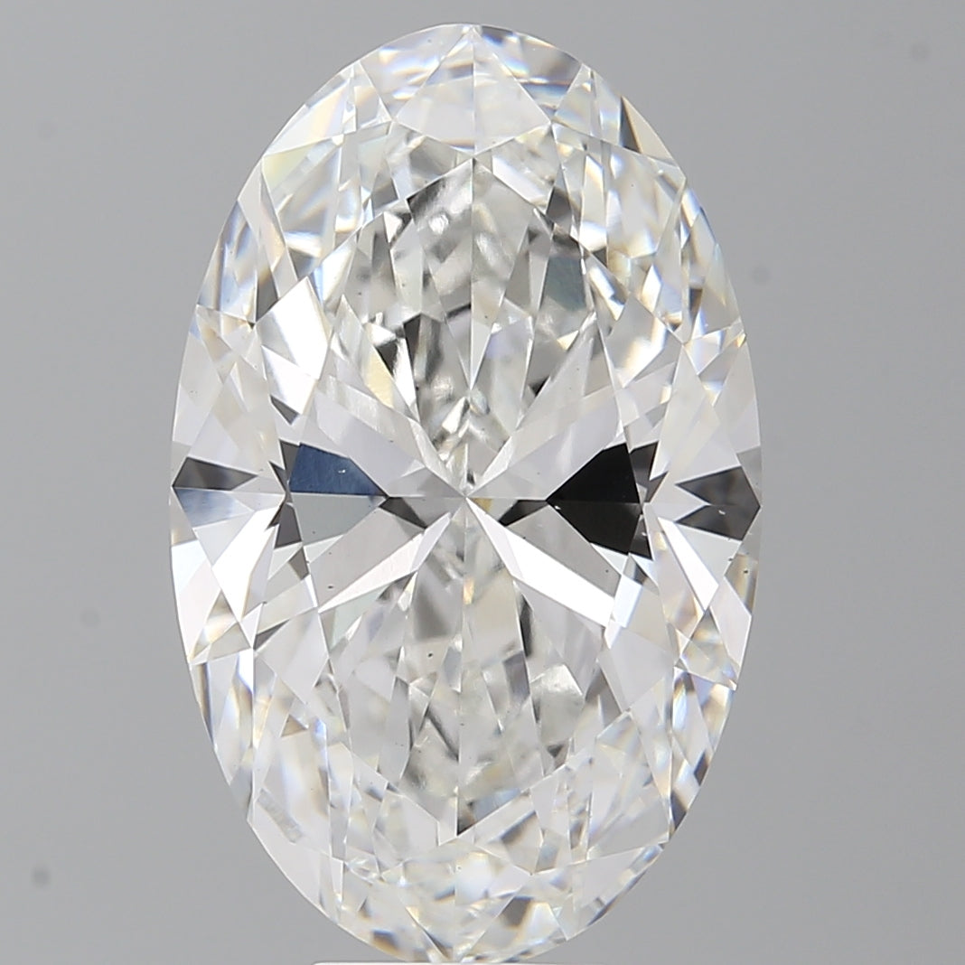 9.09 Carat Oval Shaped, Ideal Cut, E Color, VS2 Clarity, IGI Certified Lab Grown Diamond