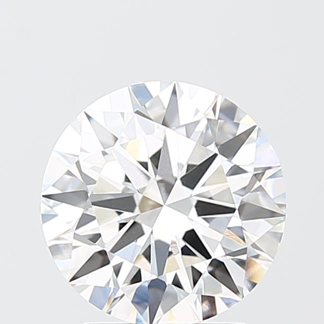 2.51 Carat Round Shaped, Excellent Cut, E Color, VVS2 Clarity, IGI Certified Lab Grown Diamond