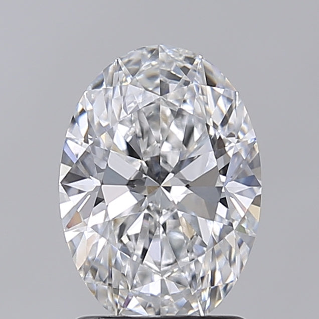 1.52 Carat Oval Shaped, Excellent Cut, D Color, VS1 Clarity, IGI Certified Lab Grown Diamond