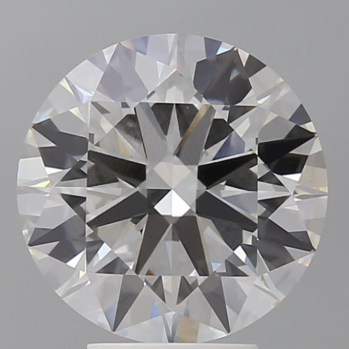 4.53 Carat Round Shaped, Ideal Cut, E Color, VVS2 Clarity, IGI Certified Lab Grown Diamond