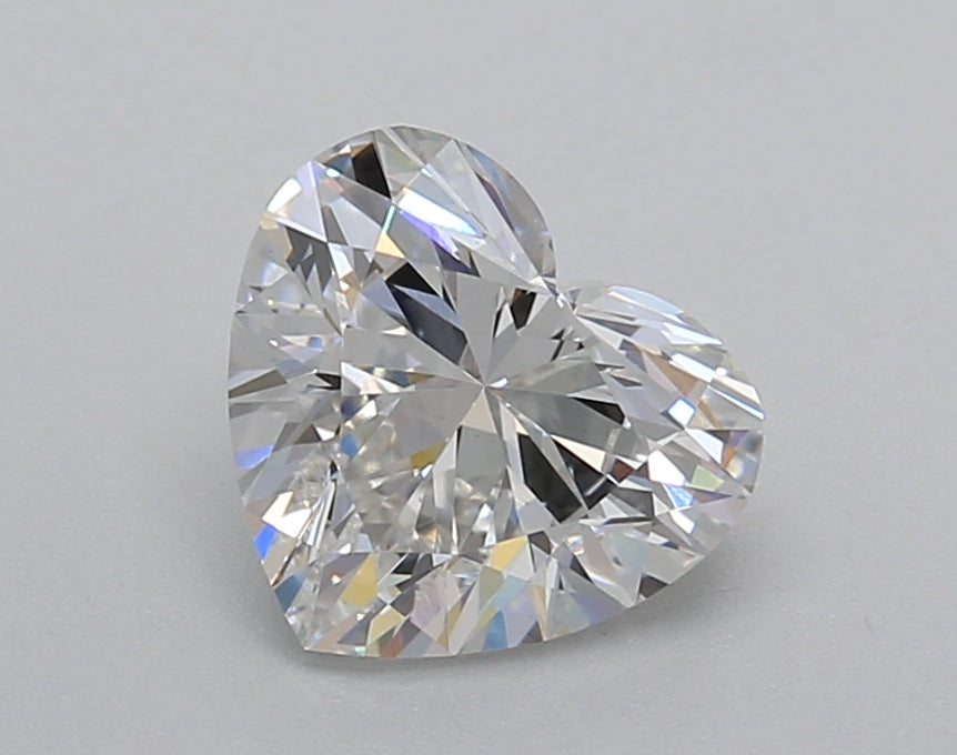 1.52 Carat Heart Shaped, Very Good Cut, E Color, VS1 Clarity, IGI Certified Lab Grown Diamond