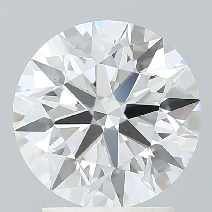 2.37 Carat Round Shaped, Ideal Cut, F Color, VS1 Clarity, IGI Certified Lab Grown Diamond