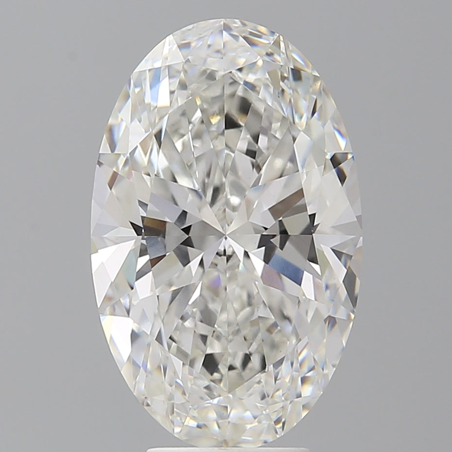 6.06 Carat Oval Shaped, Ideal Cut, F Color, VS1 Clarity, IGI Certified Lab Grown Diamond