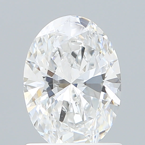 1.09 Carat Oval Shaped, Ideal Cut, D Color, VVS1 Clarity, IGI Certified Lab Grown Diamond