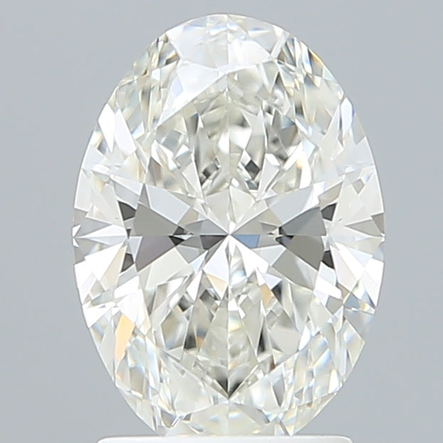 2.03 Carat Oval Shaped, Excellent Cut, G Color, VVS2 Clarity, IGI Certified Lab Grown Diamond