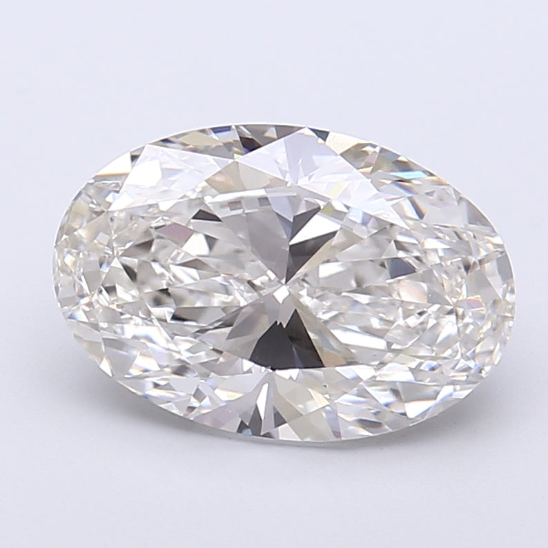 3.01 Carat Oval Shaped, Very Good Cut, F Color, VVS2 Clarity, IGI Certified Lab Grown Diamond