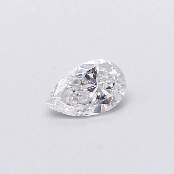 0.32 Carat Pear Shaped, Very Good Cut, D Color, VS1 Clarity, IGI Certified Lab Grown Diamond