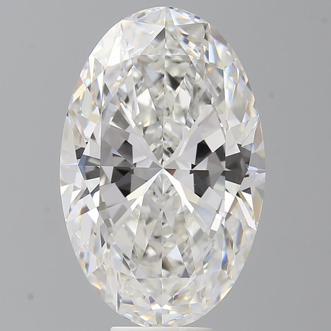 10.03 Carat Oval Shaped, Ideal Cut, F Color, VVS2 Clarity, IGI Certified Lab Grown Diamond