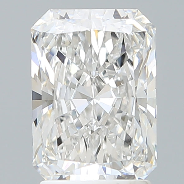 2.26 Carat Radiant Shaped, Ideal Cut, E Color, VVS2 Clarity, IGI Certified Lab Grown Diamond