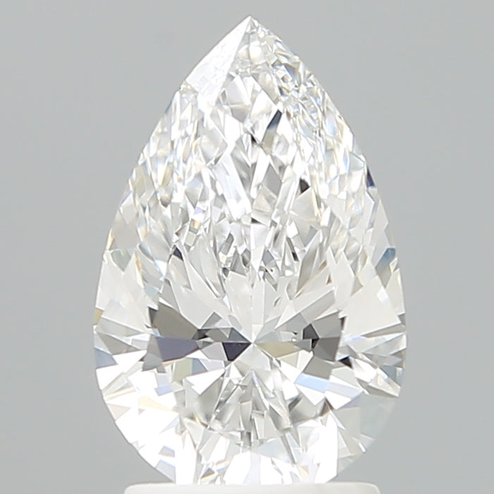 2.08 Carat Pear Shaped, Ideal Cut, D Color, VVS1 Clarity, IGI Certified Lab Grown Diamond