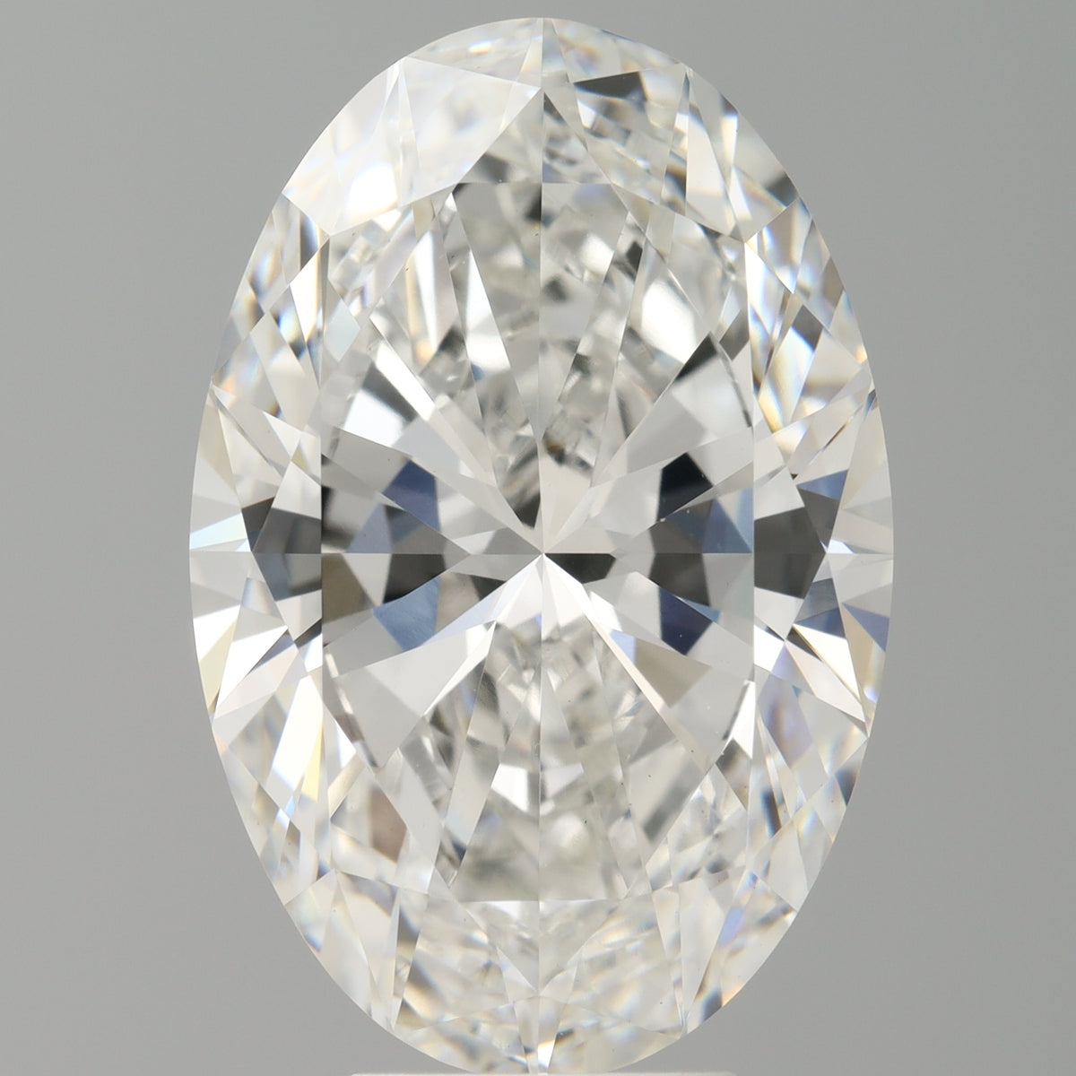 7.07 Carat Oval Shaped, Ideal Cut, F Color, VVS2 Clarity, IGI Certified Lab Grown Diamond