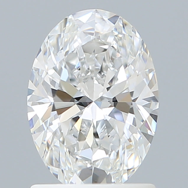 1.34 Carat Oval Shaped, Ideal Cut, D Color, VVS2 Clarity, IGI Certified Lab Grown Diamond