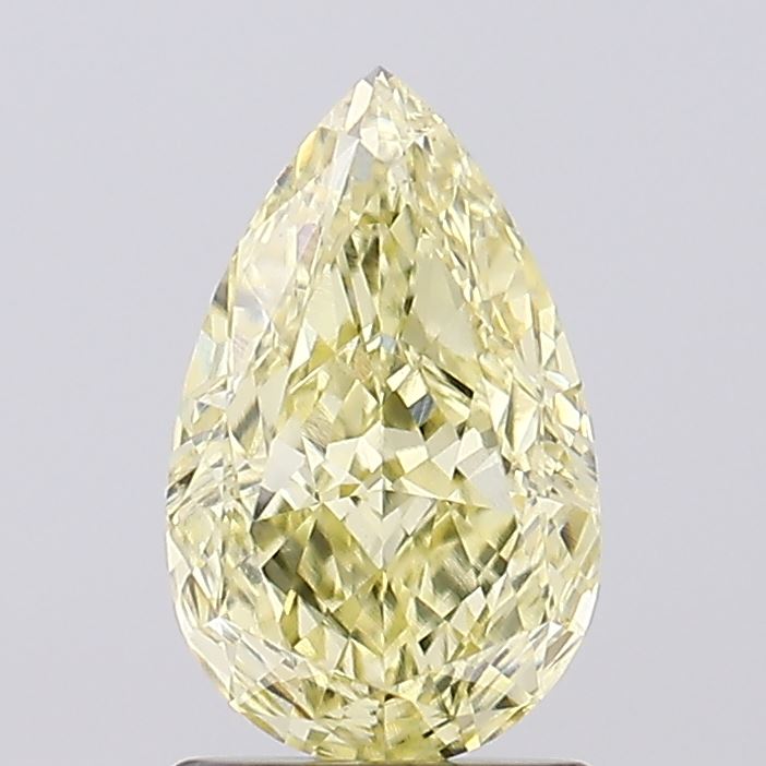 1.54 Carat Pear Shaped, Ideal Cut, VS1 Clarity, IGI Certified Lab Grown Diamond