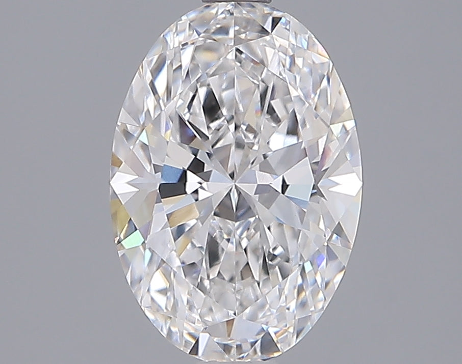 2.05 Carat Oval Shaped, Ideal Cut, D Color, VVS2 Clarity, IGI Certified Lab Grown Diamond