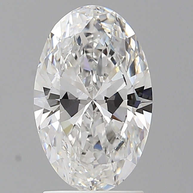 2.05 Carat Oval Shaped, Ideal Cut, E Color, VVS2 Clarity, IGI Certified Lab Grown Diamond